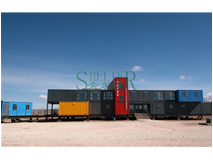 Container module combined barracks