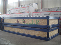 Detachable steel structure barracks